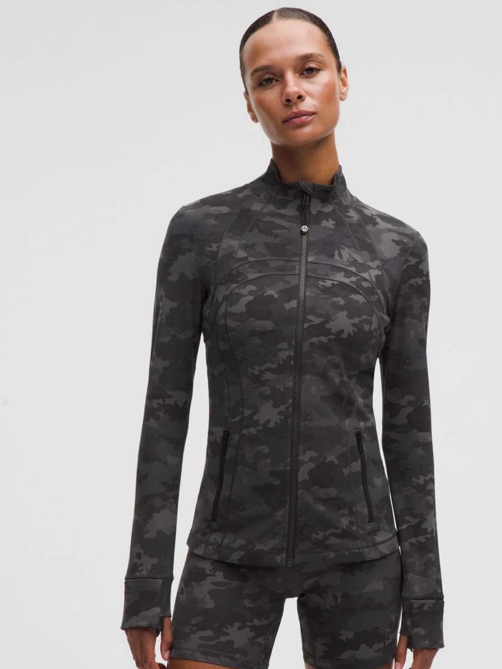 Lululemon Define Jacket *Nulu *NWT 6/Thawed Camo Black Multi